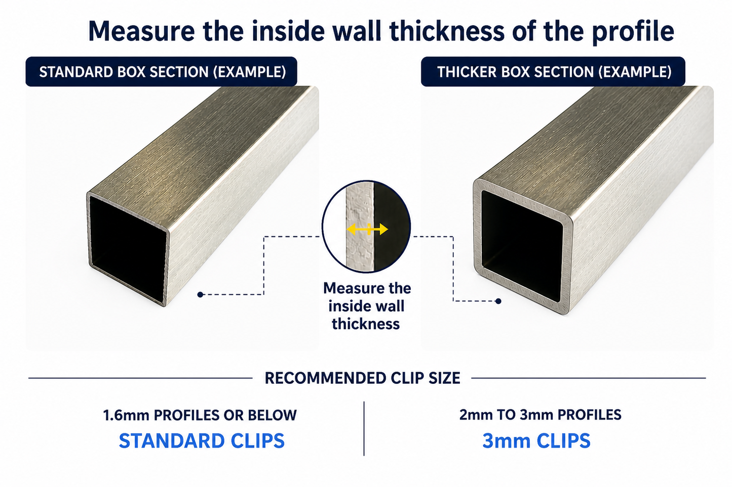 Bricklaying Profiles Telescopic Legs (Pair) Swift Profiles