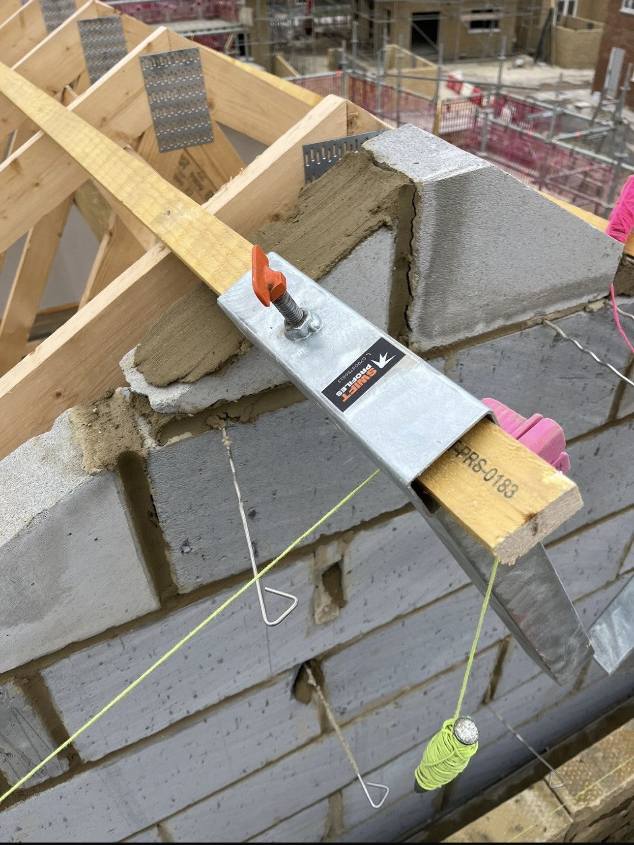 Gable end Profile - Bricklaying Profiles
